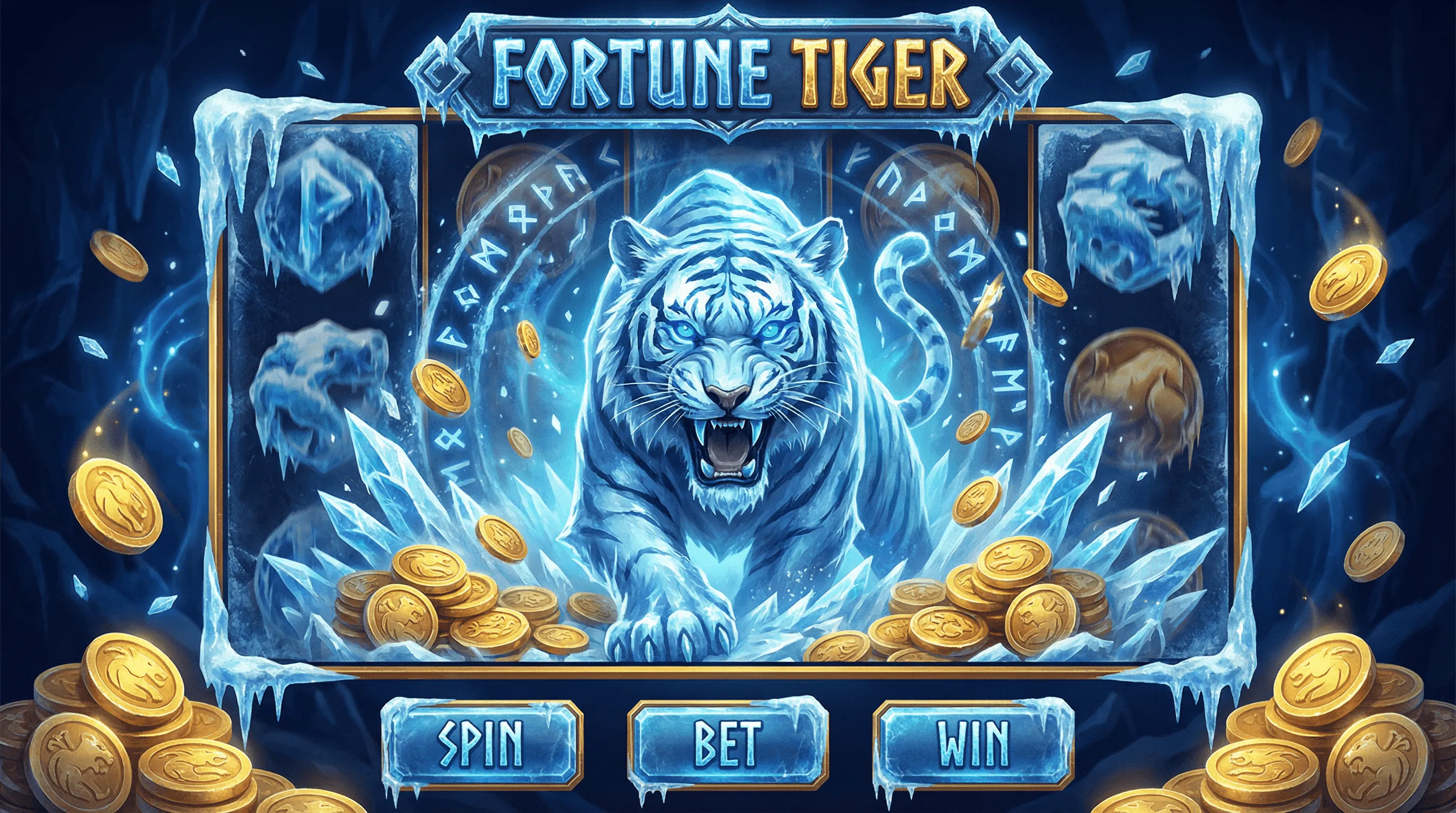 Fortune Tiger - Tigre da Sorte com tema de gelo no tradicionalbet